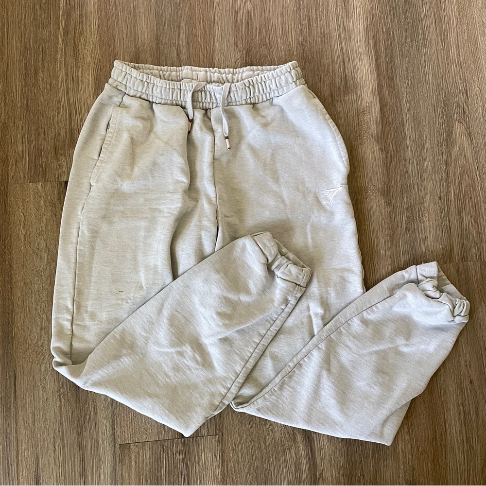 Gymshark Rest Day Sweats Joggers Light Grey